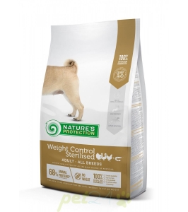 Natures Protection dog adult weight control sterilised poultry with krill all breeds