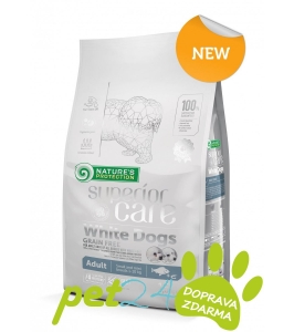 SUPERIOR CARE white dog GF adult white fish small&mini 10 kg