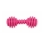 TPR DUMBBELL PINK hračka pre psov