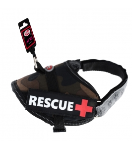 POSTROJ pre psov - RESCUE- CAMUFLAGE- XS