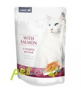 kapsička PIPER CAT ADULT salmon 100g