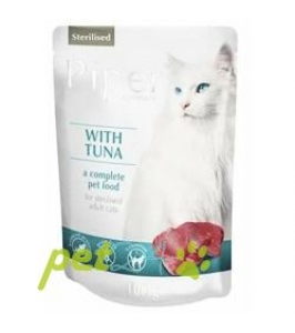 kapsička PIPER CAT STERILISED tuna 100g