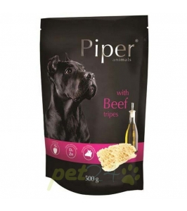 Kapsička pre psa PIPER s hovädzími držkami 500g