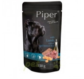 Kapsička pre psa PIPER s jahňacinou, mrkvou a ryžou 150g