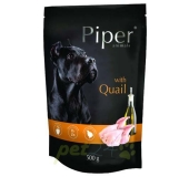 Kapsička pre psa PIPER s prepelicou 500g