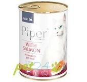 konzerva PIPER CAT ADULT salmon 400g