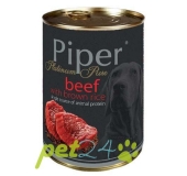 Konzerva PIPER PLATINUM PURE s hovädzie s hnedou ryžou 400g