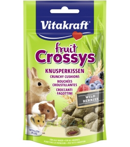 Fruit Crossys lesné ovocie 50g pochúťka pre hlodavce